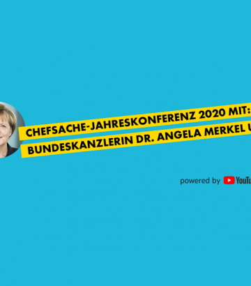 #ChefKon20: Chefsache-Konferenz jetzt live bei YouTube verfolgen